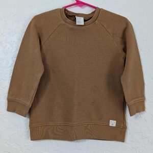 H&M Tan Knit Sweater Kids Size 3T Unisex